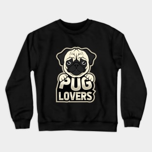 Cute little Pug for Pug lovers Crewneck Sweatshirt